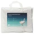 vidaXL Súprava paplónu z 90% husacieho peria FULDA 3 ks 200 x 240 cm