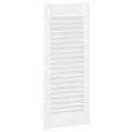 vidaXL dvierka skriniek Louvred Design 4 ks Biela 61,5x29,5 cm