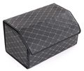 Organizátor do kufru auta CAR COMPACT ELEGANT L, 2 priehradky, skladací, s víkom SIXTOL