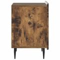 vidaXL Nočný stolík 2 ks Dymový dub 43 x 34,5 x 52 cm Kompozitné drevo