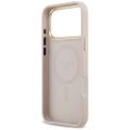 Puzdro Guess pre iPhone 17 Pro Max HC MAGSAFE PU S/ PEONY HOT STAMP ružové