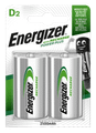 Energizer Power Plus D veľký monočlánok 2500mAh 1,2V 2ks E300322002