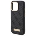 Guess GUHMP16XU4GPRK iPhone 16 Pro Max 6,9" black/black hardcase 4G Logo Plate MagSafe