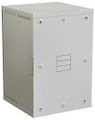 Solarix Rozvaděč nástěnný SENSA 18U 600mm, dveře sklo, RAL 7035, SENSA-18U-66-11-G Nástenný rozvadec, 18U, 600 × 600 mm, sklenené dvere, nýtovaná konstrukce, IP20, RAL 7035