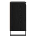 vidaXL Servírovacia skriňa Čierny dub 40 x 35 x 70 cm Kompozitné drevo