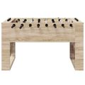 vidaXL Stolný futbal Sonoma dub 146,5 x 74 x 85 cm Kompozitné drevo