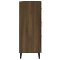 vidaXL Komoda hnedý dub 69,5x34x90 cm spracované drevo