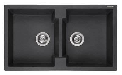 Reginox Amsterdam 860.2 Black silvery