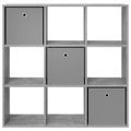 vidaXL Servírovacia skriňa Betónová šedá 102 x 31 x 99,5 cm