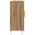 vidaXL Servírovacia skriňa Remeselný dub 90 x 34 x 80 cm