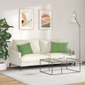 vidaXL Vankúše na pohovku 2 pcs Svetlo zelená 60 x 40 cm
