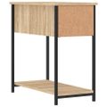 vidaXL Nočné stolíky 2 ks dub sonoma 30x60x60 cm kompozitné drevo
