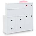 vidaXL Detská kuchynka MDF 80x80x85 cm viacfarebná