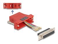 D-Sub 25 pin female to RJ45 female Assem