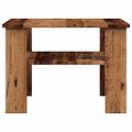 vidaXL konferenčný stolík Old Wood 60x60x42 cm Konštrukčné drevo