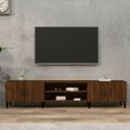 vidaXL TV skrinka hnedý dub 180x31,5x40 cm kompozitné drevo