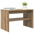 vidaXL TV skrinka 60 x 35 x 40 cm Remeselný dub Kompozitné drevo
