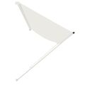 vidaXL Zaťahovacia markíza 350x150 cm krémová