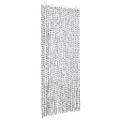 vidaXL Záves proti hmyzu, svetlo a tmavosivý 90x220 cm, ženilka