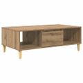 vidaXL Konferenčný stolík Remeselný dub 102 x 55 x 35 cm