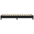 vidaXL Posteľný rám s boxspringom čierny 100x200 cm umelá koža