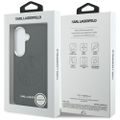 Karl Lagerfeld Perforated KL MagSafe case for Samsung Galaxy S26 Black