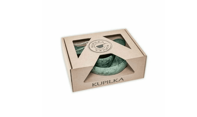 Kupilka K33JSG Junior SET Green súprava na výlety (miska, pohár, spork), zelená