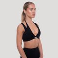 Športová podprsenka Flow Black - GymBeam, veľkosť M