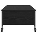 vidaXL Konferenčný stolík Čierny dub 91 x 55 x 32 cm Kompozitné drevo