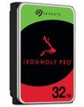 SEAGATE IronWolf Pro 32TB HDD / ST32000NT000 / Interní 3,5" / SATA 6Gb/s / 512MB HDD disk, 32TB, 7200 RPM, 512MB cache, SATA 6Gb/s, CMR, heliový, RV senzory, IronWolf Health Management, pro NAS