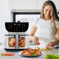 TESLA AirCook Q70 XXL WiFi Pro - multifunkčná digitálna horúcovzdušná fritéza