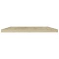vidaXL Prídavné police 4 ks, dub sonoma 60x20x1,5 cm, drevotrieska