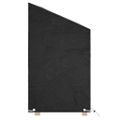 vidaXL Kryt na záhradnú lavicu 12 očiek 210x70x70/88 cm, polyetylén