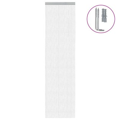 vidaXL Záves na dvere 56x202 cm hliník