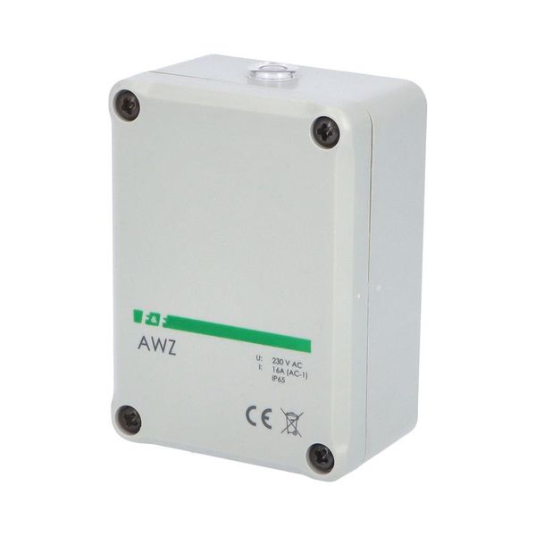 Spínač súmrakový F&F AWZ, 2-1000lux, 16A, 230V, IP65, na povrch
