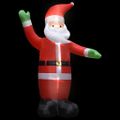vidaXL Nafukovací Santa Claus s LED diódami vianočná dekorácia IP44 4,5 m
