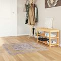 vidaXL Behúň MARSA Sivá 100 x 100 cm Polyester a PVC