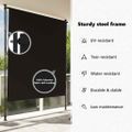 vidaXL Vonkajšia zatemňovacia roleta antracitová 200x270 cm
