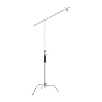 Stojan NEEWER SC320 s C-rámom z nehrdzavejúcej ocele a dĺžkou 320 cm s predlžovacím ramenom