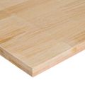 vidaXL pracovný stôl 100x60x(71,5-98) cm masívny dub