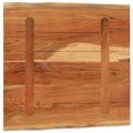 vidaXL Stolová doska 80x80x2,5 cm štvorcová masívna akácia živá hrana