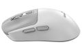 GENIUS NX-8260S BT White/ 2400 dpi/ bezdrátová/ duální BT+2,4GHz/ tichá/ rychlé nabíjení/ ultralehká/ Copilot/ bílošedá