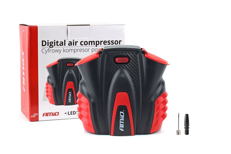 Digitální kompresor do auta s LED 12V ACOMP-16 AMiO-02641