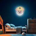 Hanging neon LED Paw Patrol on plexiglass - Rubble OW-130446
