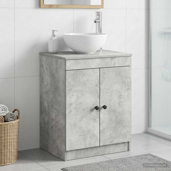 vidaXL Kúpeľňová skriňa Betónovo sivá 54 x 41 x 70 cm Kompozitné drevo
