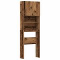 VidaXL Skrinka na práčku Old Wood 64x24x190 cm Engineered Wood