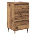 vidaXL Servírovacia skriňa Staré drevo 35 x 40 x 70 cm