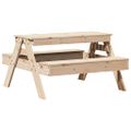 vidaXL Piknikový stôl pre deti 88x97x52 cm borovicový masív