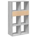 vidaXL Knižnica sivý dub sonoma 66x31x112 cm spracované drevo