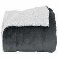vidaXL Deky Tmavosivá 130 x 150 cm 1 kg Flís